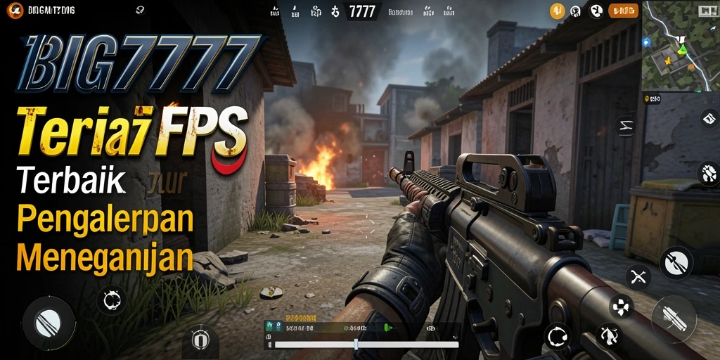 Tangkapan layar dari gameplay menegangkan di BIG777 dengan aksi tembak menembak.