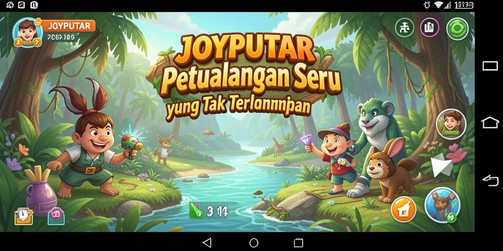 Screenshot JOYPUTAR menampilkan aksi permainan petualangan yang mendebarkan.