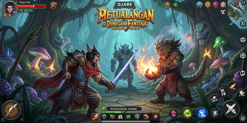 Tampilan gameplay OJA89 yang menakjubkan dan penuh aksi.