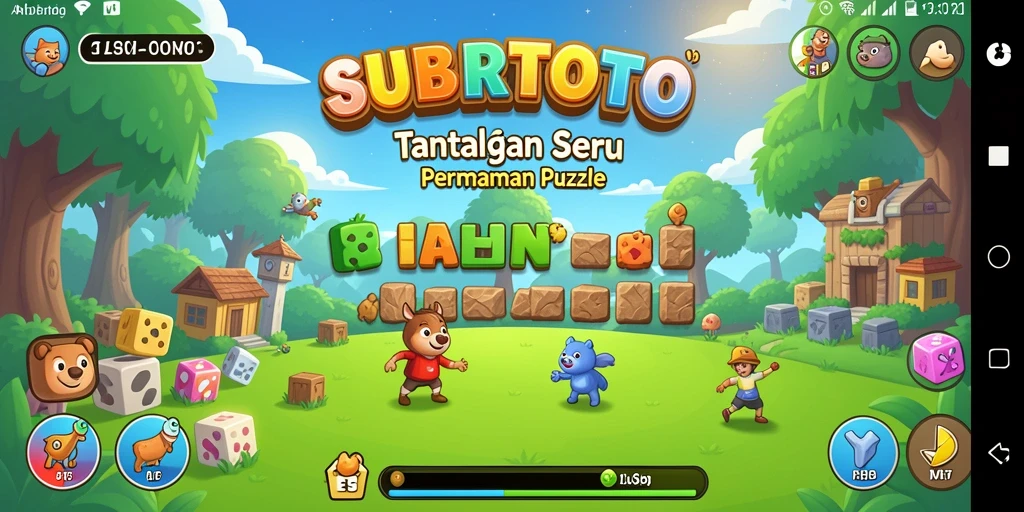 Tampilan gameplay seru dari SUBURTOTO yang menantang.